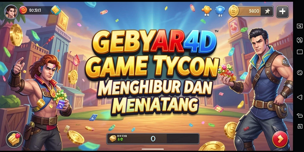 Tampilan gameplay GEBYAR4D yang menarik dan penuh strategi.