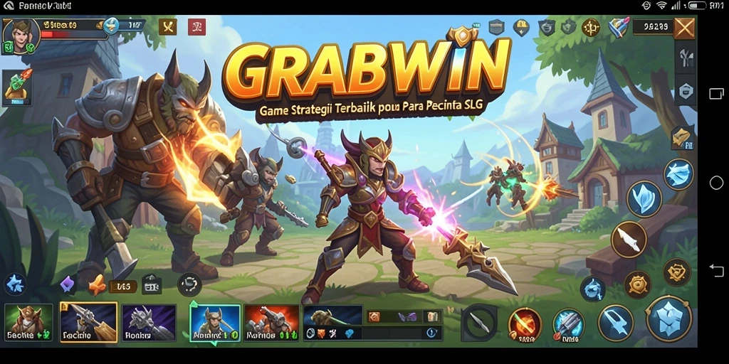 Tampilan menawan dari gameplay SLG yang mendebarkan.