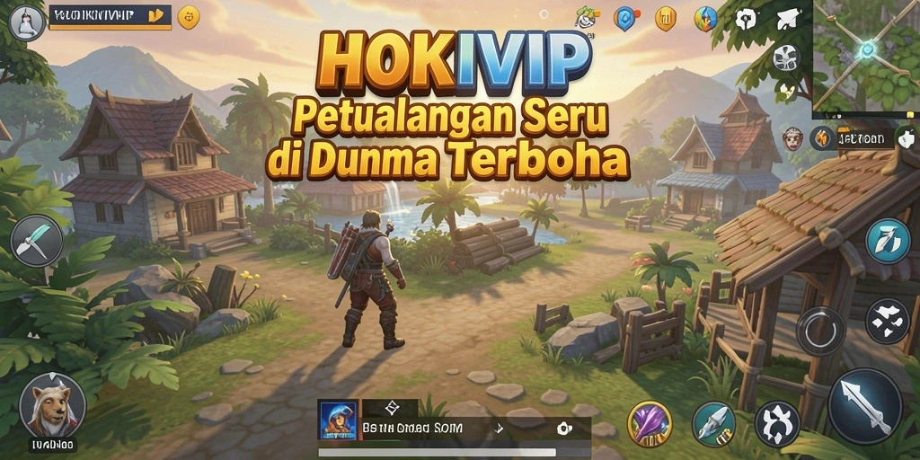 Tampilan berbagai lokasi menakjubkan di HOKIVIP