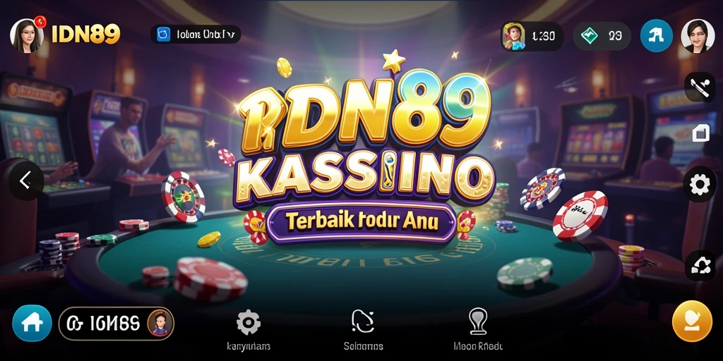 Tampilan menarik game Kasino IDN89 dengan gameplay yang seru.