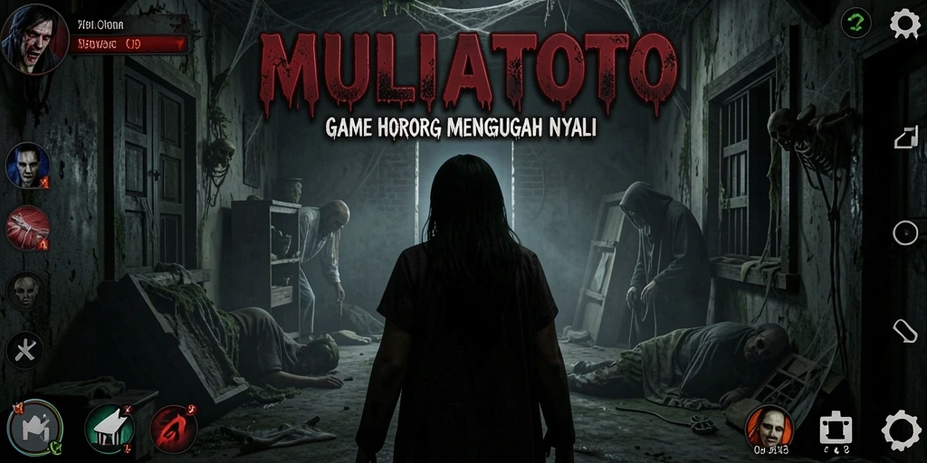 Tampilan gameplay MULIATOTO yang mencekam dan penuh ketegangan.