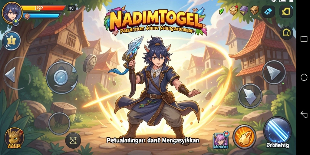 Tampilan menarik dalam gameplay NADIMTOGEL yang penuh aksi.