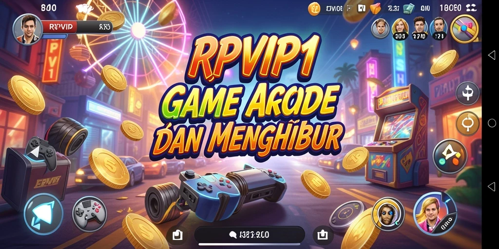 Tampilan gameplay seru dan menantang di RPVIP1.