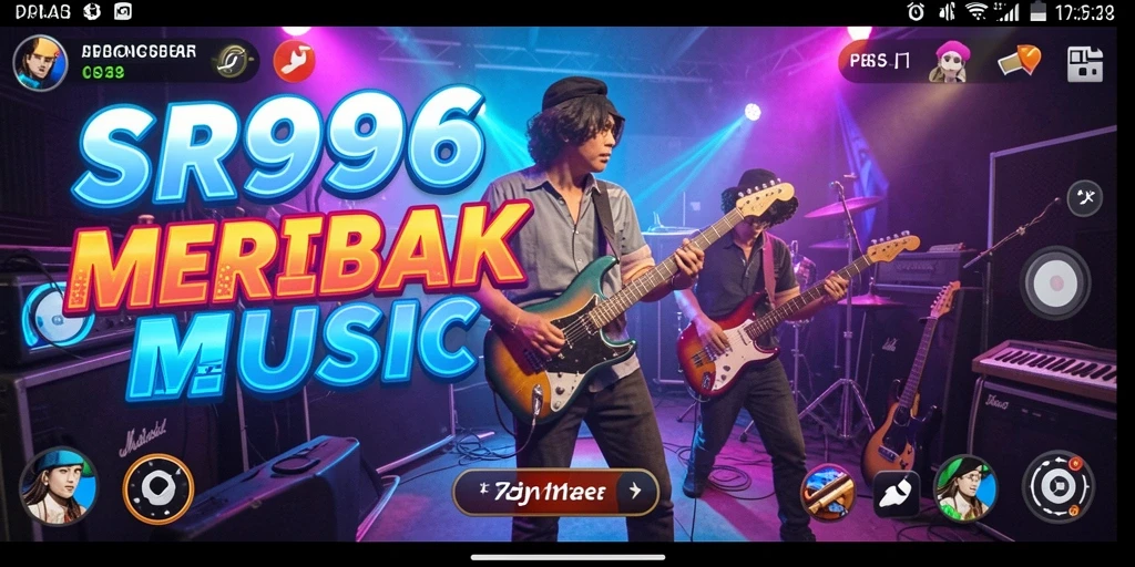 Tampilan gameplay <strong>SR996</strong> menampilkan momen seru saat bermain musik.