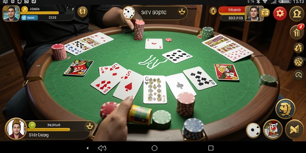 Gameplay Gaple yang seru dan interaktif di SVIP13.