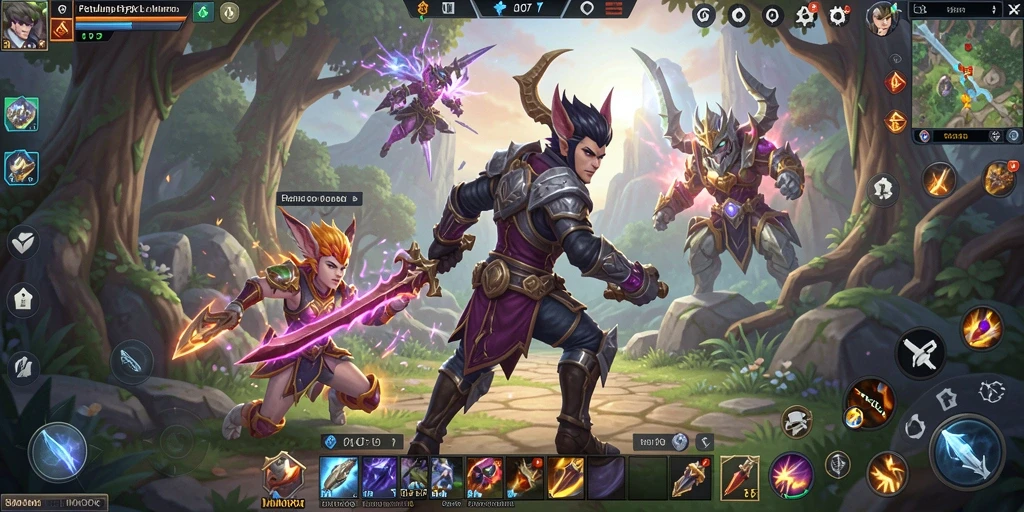Gameplay V07 menampilkan petualangan seru di dunia MMORPG.